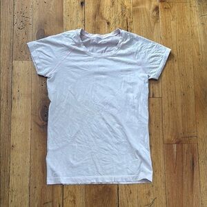 Lululemon Athletica Soft Pink Raglan Tee